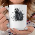 Gorilla Lover アートワーク 鳥 動物 モチーフ ゴリラ コーヒーマグ 面白い贈り物