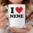 I Heart Nene 名 I Love パーソナライズ コーヒーマグ 面白い贈り物