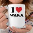 I Heart Waka ファーストネーム I Love パーソナライズ コーヒーマグ 面白い贈り物