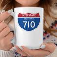 Interstate 710 California コーヒーマグ 面白い贈り物