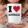 I Love Australia コーヒーマグ 面白い贈り物