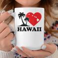 I Love Hawaii ハワイアンハートパーム レディース メンズ ボーイズ ガールズ コーヒーマグ 面白い贈り物