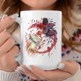 Rooster Cock Fight Chicken ノベルティ ファーマーズギフト コーヒーマグ 面白い贈り物