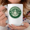 Saunabucks サウナ パロディ サウナー向け おもしろデザイン ととのう グッズ おもしろ 文字 スタバ カフェ コーヒーマグ 面白い贈り物