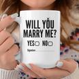 Will You Marry Me Wedding おもしろプロポーズ コーヒーマグ 面白い贈り物