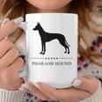 ファラオハウンド ブラック シルエット コーヒーマグ 面白い贈り物