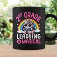 2Nd Grade Unicorn Cat Magical Caticorn Back Tochool コーヒーマグ ギフトのアイデア