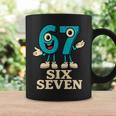 67 シックスセブン 6-7 面白いイタリアンブレインロットスラングゲームミーム 長袖tシャツ コーヒーマグ ギフトのアイデア
