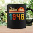 80歳の誕生日プレゼント 80歳 男性 女性 レトロ ヴィンテージ 1946 コーヒーマグ ギフトのアイデア