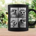 Adorable Hedgehog Sunglasses Animal Photo Forest Animal Coffee Mug Gifts ideas