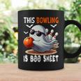 Bowling Is Boo Sheet Halloween Costume Player Team Fan Coffee Mug Gifts ideas
