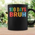 Bruh 100Th Day Ofchool 100 Days Ofchool シャツ キッズ 男の子 コーヒーマグ ギフトのアイデア