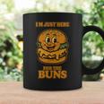 Burger Buddies 「I'm Just Here For The Buns」バーガー コーヒーマグ ギフトのアイデア