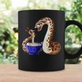 Cute Snake Eating Ramen Anime Style Hognose Snake Coffee Mug Gifts ideas