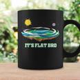 Flat Earth It's Flat Bro Conspiracy フラットアース コーヒーマグ ギフトのアイデア