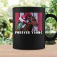 Forever Young Horse、競馬、デルマール、サンタアニタ コーヒーマグ ギフトのアイデア