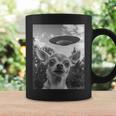 Chihuahuaelfie With Ufo Ufo と面白いチワワのセルフィー コーヒーマグ ギフトのアイデア