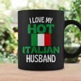 J Aime Mon Mari Italien Chaud Drôle De Relation Avec L Italie Tasse Idées cadeaux