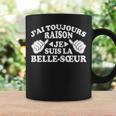 J'ai Toujours Raison Jeuis La Belle-Sœur Tasse Idées cadeaux