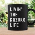 Kazuko の人生を生きている Kazuko 長袖tシャツ コーヒーマグ ギフトのアイデア