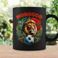 Lion And Flag Morocco Soccer Team Moroccan Soccer Fans Coffee Mug Gifts ideas