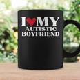 I Love My Autistic Boyfriend Birthday Anniversary Coffee Mug Gifts ideas