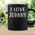 I Love Johnny Love John コーヒーマグ ギフトのアイデア