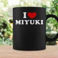 I Love Miyuki 私は愛する Miyuki コーヒーマグ ギフトのアイデア