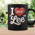 I Love My Lee 名前 Lee コーヒーマグ ギフトのアイデア