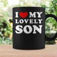 I Love My Lovelyon 愛しい息子を愛しています コーヒーマグ ギフトのアイデア