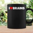 I Love ハート Brains コーヒーマグ ギフトのアイデア