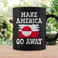 Make America Go Away グリーンランド国旗 アンティーク調 コーヒーマグ ギフトのアイデア