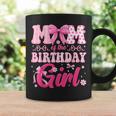Mom Of The Birthday Girl Family Pink Bow Family Party Coffee Mug Gifts ideas