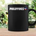 Philippines Flag Heart Pride Philippines Kid コーヒーマグ ギフトのアイデア