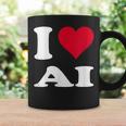 Red Heart I Love Ai コーヒーマグ ギフトのアイデア