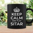 Sitar Players Saying 'Keep Calm And Play Sitar' Coffee Mug Gifts ideas