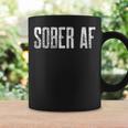 Sober Afobriety アルコールフリー グランジ コーヒーマグ ギフトのアイデア