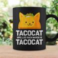 Tacocatpelled Backwards Is Tacocat ファニータコスキャットギフト コーヒーマグ ギフトのアイデア