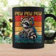 Vintage Pew Raccoon Gamer Video Games Raccoon Lovers Gaming Coffee Mug Gifts ideas Vintage Pew Raccoon Gamer Video Games Raccoon Lovers Gaming Coffee Mug Gifts ideas