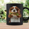 キャバリア・キング・チャールズ・スパニエル・バーガー コーヒーマグ ギフトのアイデア