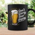 ビール ハッピー ビール好き Don't Worry Beer Happy Beer Drinker コーヒーマグ ギフトのアイデア