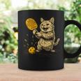 ピックルボール選手 ピックルボールの猫 長袖tシャツ コーヒーマグ ギフトのアイデア