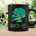 ブロッコリー 面白い空手カンフーブロッコリー野菜 コーヒーマグ ギフトのアイデア