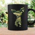 ミリタリー チワワ カモ メンズ プリント Us Dog Pup 退役軍人ギフト コーヒーマグ ギフトのアイデア