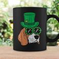 レプラコーン ビーグル シャムロックグラス セントパトリックスデー 犬の贈り物 コーヒーマグ ギフトのアイデア