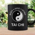 太極拳の心と体の健康のための陰陽師 長袖tシャツ コーヒーマグ ギフトのアイデア