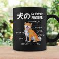 犬のなでかた解説 犬好き アイデア ギフト サプライズ わんこ 半袖 ペット プリント 犬の日 おもしろ コーヒーマグ ギフトのアイデア