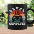 結婚15周年記念 15年目の結婚記念日 結婚15年目 Level 15 Complete コーヒーマグ ギフトのアイデア