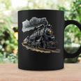 蒸気機関車 鉄道 機関車 ギフト 蒸気機関車 長袖tシャツ コーヒーマグ ギフトのアイデア
