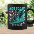 面白いptsd啓発リラックス猫は今日ではありません コーヒーマグ ギフトのアイデア